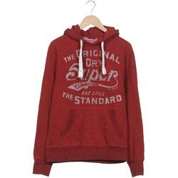 Superdry Herren Kapuzenpullover, rot, Gr. 52