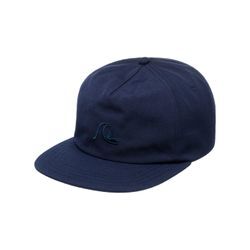 Snapback Cap QUIKSILVER "DNA Bubble", Herren, blau (schwarz navy), 100% Baumwolle, Caps