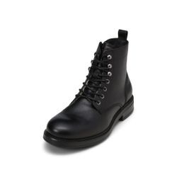 Stiefelette MARC O'POLO "mit Innenzipper", Damen, Gr. 40, schwarz, Leder, unifarben, Schuhe