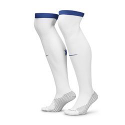 FC Chelsea Strike Home Nike Dri-FIT kniehohe Fußballsocken - Weiß