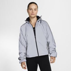 Nike Running Division reflektierende Laufjacke mit Therma-FIT-Technologie (Damen) - Schwarz