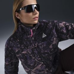 Nike ACG "Canwell Glacier" winddichte Fleece-Jacke mit durchgehendem Reißverschluss und Therma-FIT ADV-Technologie (Damen) - Lila