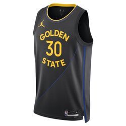 Stephen Curry Golden State Warriors 2024/25 City Statement Edition Jordan Dri-FIT NBA Swingman Trikot (Herren) - Schwarz