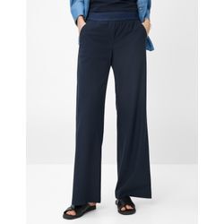 5-Pocket-Hose BRAX "Style MAINE", Damen, Gr. 38L (76), Langgrößen, blau (navy), 68% Polyamid, 32% Elasthan, Hosen