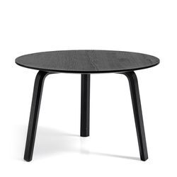 HAY - Bella Couchtisch Ø 60 cm / H 39 cm, Eiche schwarz gebeizt