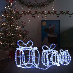 Weihnachtsdekoration Geschenkboxen Mit 180 Leds Indoor Outdoor | Farbe: Kaltweiß