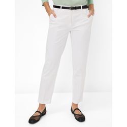 Brax Damen Chino Style MARON SWHITE, weiß, Gr. 32