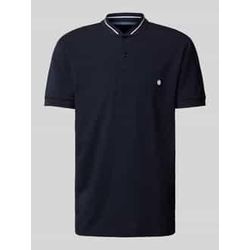 Regular Fit Poloshirt mit Stehkragen