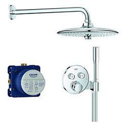 Grohe Grohtherm Smartcontrol Unterputz-Duschsystem 34744000 mit Unterputz-Thermostat, chrom