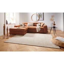 Teppich HANSE HOME "Supersoft" Gr. 3, beige, B:120cm H:10mm L:170cm, Polyester, Teppiche, Kurzflor, Läufer Modern, Einfarbig, Wohnzimmer, Schlafzimmer