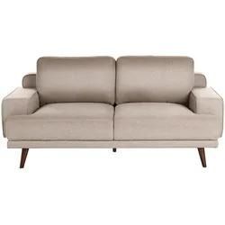 2-Sitzer Sofa Stoff braun DALUM