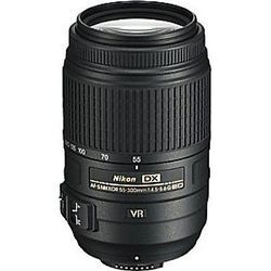 Nikon AF-S DX NIKKOR 55-300 mm F4.5-5.6 ED G VR 58 mm Filtergewinde (Nikon F Anschluss) schwarz