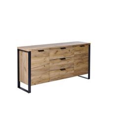 Xxxl Sideboard , Eiche , Holzwerkstoff , 2 Fächer , 3 Schubladen , 150x76x39.5 cm , stehend , Wohnzimmer, Kommoden & Sideboards, Sideboards