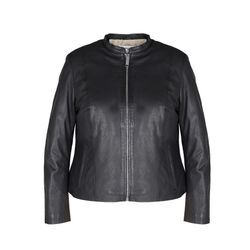 Lederjacke MAZE "42023147", Damen, Gr. 44, schwarz, 100% Lammleder / Futter: 100% Viskose / Ärmelfutter: 100% Polyester, Jacken