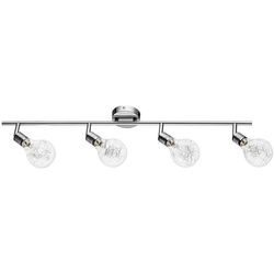 SPOT LIGHT Deckenleuchte "Bulbs", silber (silberfarben), Ø 9,00cm H: 14,00cm, Lampen, Deckenleuchte aus Metall für den Flur, Wohn- und Essbereich, Deckenspot Deckenstrahler