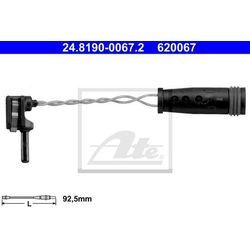 ATE Bremsensatz-Vorderachse Bremsensatz, Scheibenbremse vorne rechts links Gelocht/innenbel. 320mm für MERCEDES-BENZ 2464212712 1695401617 A1695401617