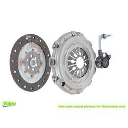 VALEO Kupplungssatz KIT3P (CSC) mit Zentralausrücker für CADILLAC ALFA ROMEO VAUXHALL SAAB OPEL CHEVROLET 5679345 55557478 5679344 834479