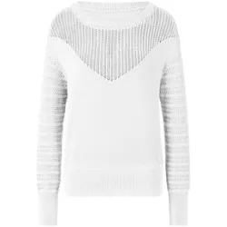 Rundhals-Pullover aus 100% SUPIMA®-Baumwolle Peter Hahn weiss, 36