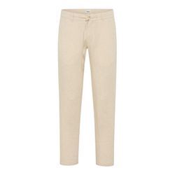 Chinohose BRAX "Style FABIO", Herren, Gr. 30, Länge 32, beige (sand), 100% Leinen, Hosen