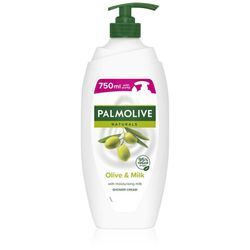 Palmolive Naturals Olive Creme-Gel für Bad und Dusche mit Auszügen aus Oliven mit Pumpspender 750 ml