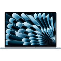 APPLE Notebook "MacBook Air 15"", blau (himmelblau), 16 GB RAM 512 GB SSD, M4,macOS, Notebooks