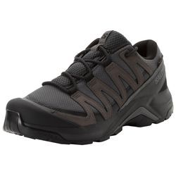 Wanderschuh SALOMON "X-ADVENTURE RECON GTX", Gr. 41, asphalt, castlerock, schwarz, Leder, Textil, sportlich, Schuhe, wasserdicht