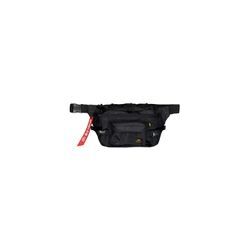 Gürteltasche ALPHA INDUSTRIES "Alpha Industries Accessoires - Bags Combat Waistbag", schwarz, Obermaterial 1: 50% Nylon, 50% Polyester, Obermaterial 2: 100% Polyester, Futter: 100% Nylon, Taschen