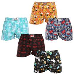 5PACK Herren Boxershorts Styx art klassischer Gummizug Übergröße mehrfarbig (5E1564778) 3XL Mehrfarbig