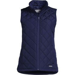 FeatherFree Steppweste, Damen,  Blau, Polyester, by Lands' End
