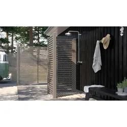 Rankgitter Tokyo - Umbragrau - 180 x 140 cm - aus Kiefern / Fichtenholz
