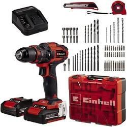 Einhell TE-CD 18/40 Li-i +64 (2x2,0Ah) Akku Schlagbohrschrauber Set inkl. Koffer