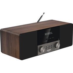 TECHNISAT Digitalradio (DAB+) "DIGITRADIO 3", braun (nussbaum), B:38cm H:13cm T:16,8cm, Radios, CD-Player, Made in Germany