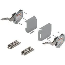 Blum AVENTOS HK-S Komplett-Set mit BLUMOTION, Soft-Close, Leistungsfaktor 960 - 2215, Hellgrau