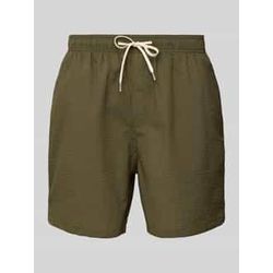 Relaxed Fit Badeshorts mit Strukturmuster Modell 'COOPER'