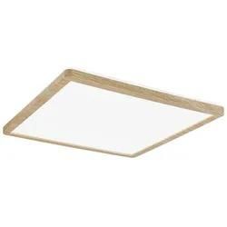 Paulmann LED Panel, Atria Shine Backlight, IP44, eckig, 580x200mm, 22W, 2300lm, 4000K, Holzoptik