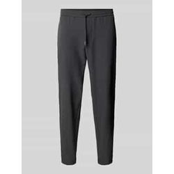 Relaxed Fit Stoffhose mit elastischem Bund Modell 'T_Flex'
