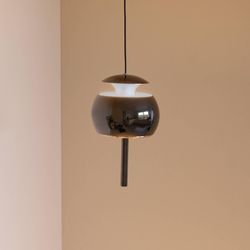 LOOM DESIGN LED-Hängeleuchte Parachute, schwarz Ø 9,6 cm Alu