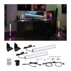 Paulmann 2er-Set EntertainLED Lightbar Dynamic RGB 30cm Fuß