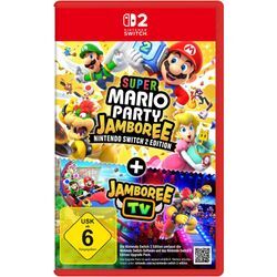 NINTENDO SWITCH Spielesoftware "Super Mario Party Jamboree - Nintendo Switch 2 Edition + Jamboree TV", weiß, neutral, Nintendo Switch 2, Games