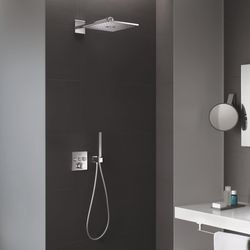 Grohe Grohtherm SmartControl Duschsystem UP mit Rainshower 310 SmartActive, eckig