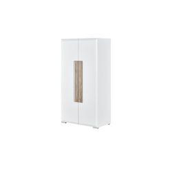 Kleiderschrank La Vita - weiß - 100 cm - 196 cm - 56 cm - Sconto