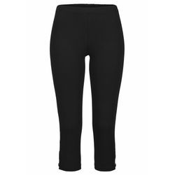 Caprileggings, schwarz, Gr.52/54