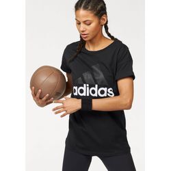 adidas Performance T-Shirt »ESSENTIALS LINEAR LOOSE TEE«, schwarz, Gr.L