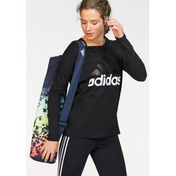 adidas Performance Langarmshirt »ESSENTIALS LINEAR LONGSLEEVE«, schwarz, Gr.XL