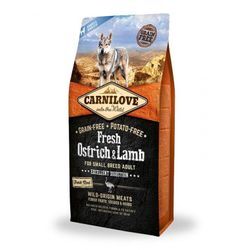 Carnilove Dog Adult Fresh Small Breed - Ostrich & Lamb 1,5kg Hundefutter