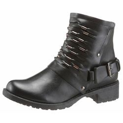 CITY WALK Bikerboots, schwarz, Gr.37