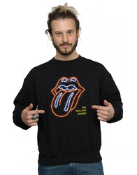 Rolling Stones Herren Neon Tongue Sweatshirt